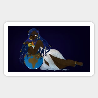 The Goddess Nuit Sticker